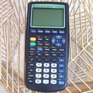 TI-83 Texas instruments calculator